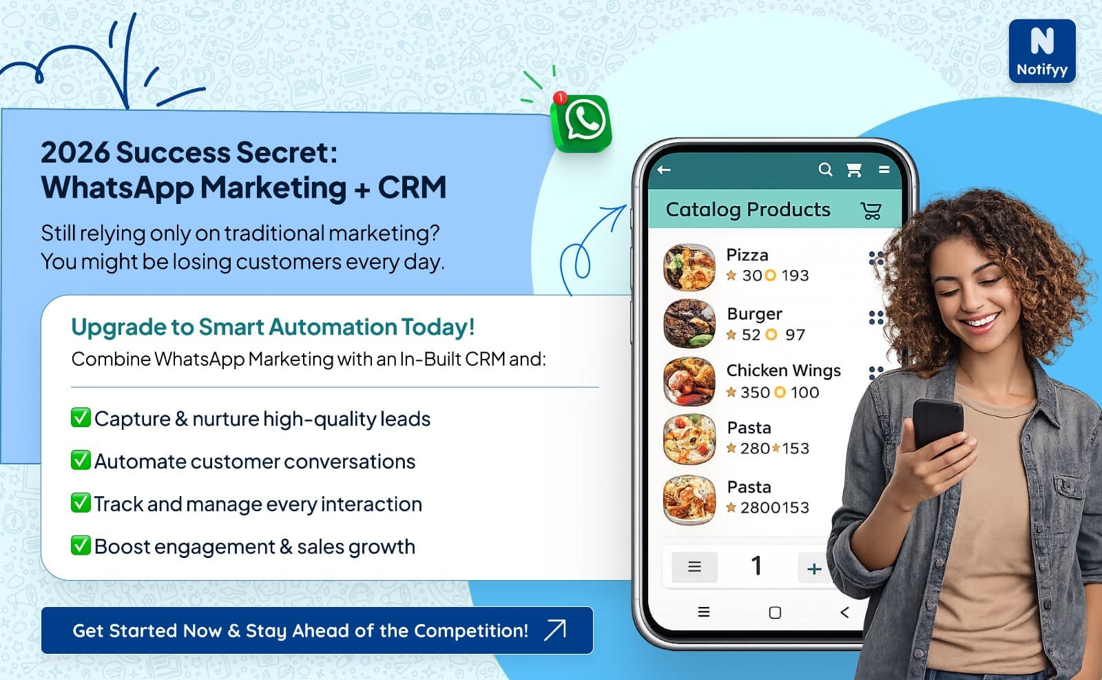 WhatsApp API for E-commerce Growth in 2026 with Notifyy
